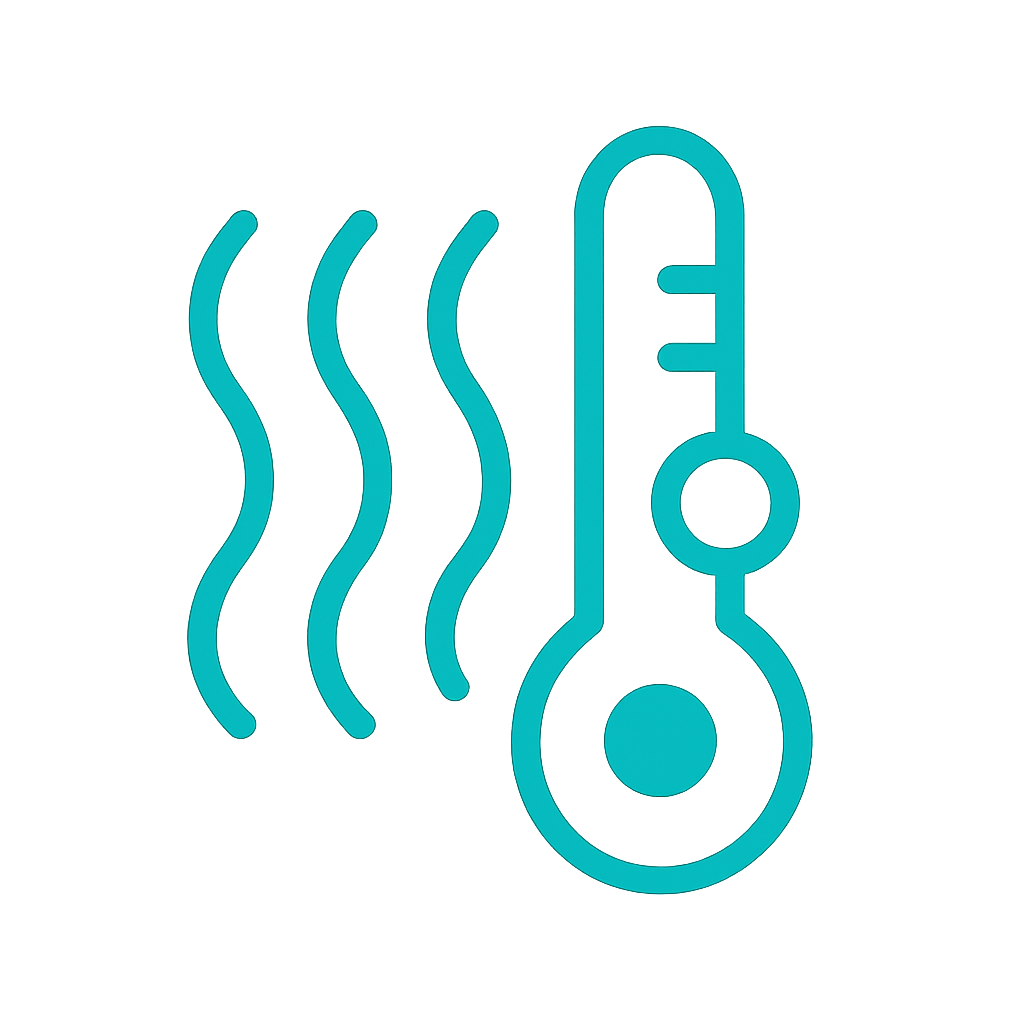 Aquecimento ajustável